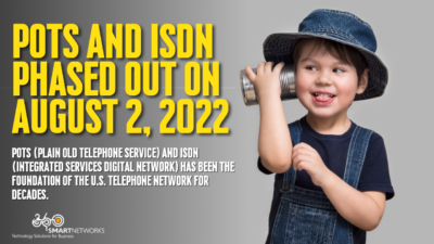POTS and ISDN Phased Out on August 2, 2022